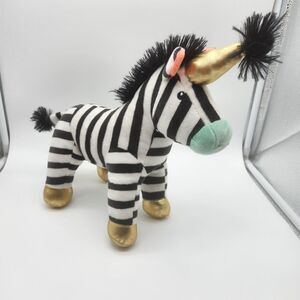 Oh Joy Zebra Unicorn Pony Plush 12" Stuffed Toy Lovey
